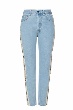 Jeans with lace stripes, zdjęcie 1 Jeans with lace stripes od Palm Angels